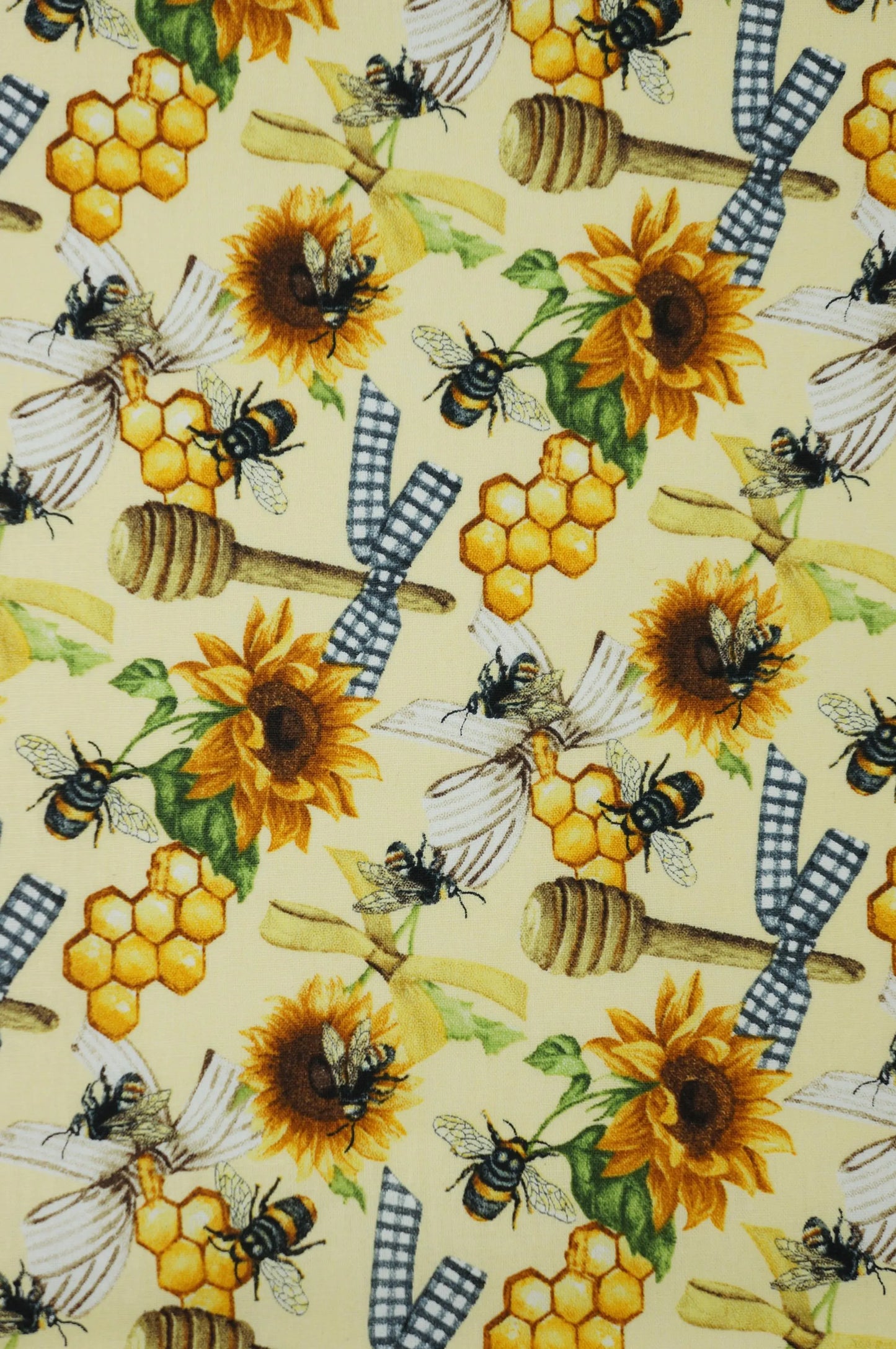 Gingham Sticks & Bees Beeswax Wrap