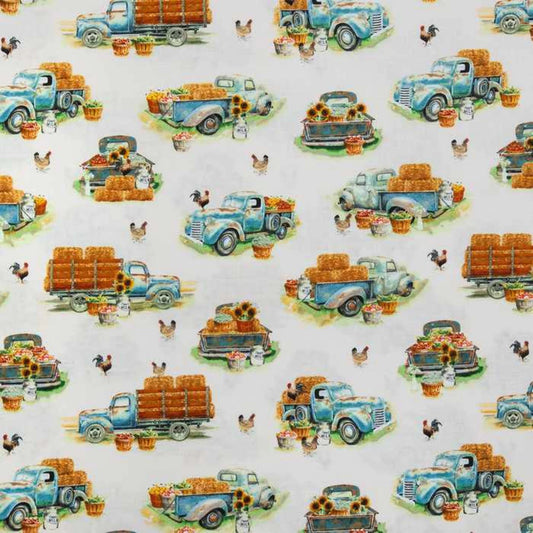 My Blue Ford Truck Beeswax Wrap