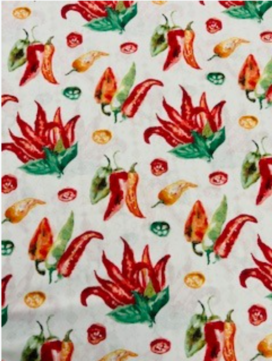 Red Hot Chili Peppers Beeswax Wrap