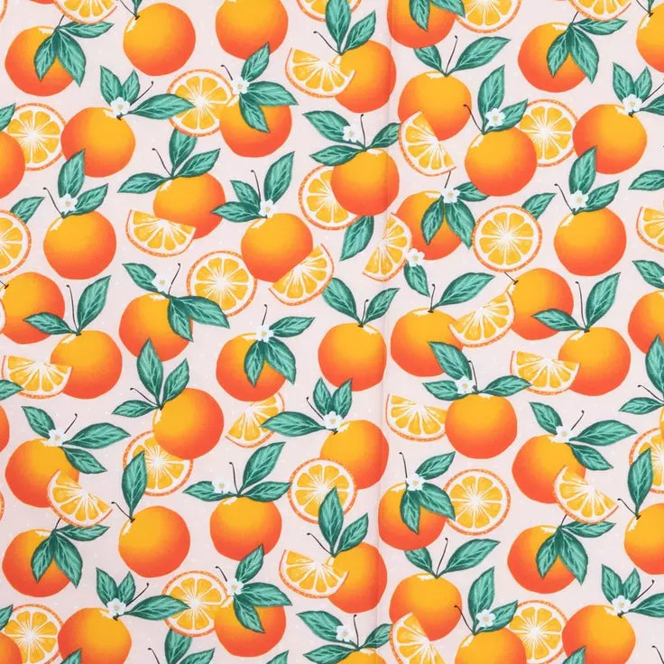 Tangerine City Beeswax Wrap